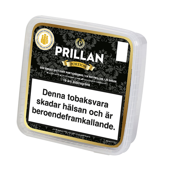 Prillan – Portionsnus Original snus ca 500 st prillor.